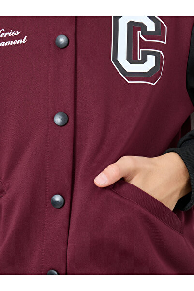 Styli Teens Varsity Print Bomber Jacket and Joggers Set