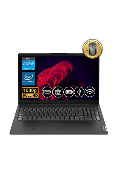 LENOVO V15 G4 IRU i5-13420H 16GB 1TB SSD FreeDos 15.6" Notebook 83A100NSTX AT...