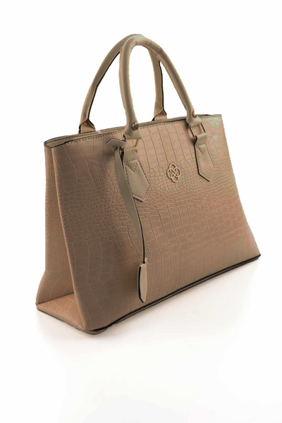 KOÇAK ÇANTA Geantă de mână și de umăr cu curea cu model crocodil elegantă pentru femei