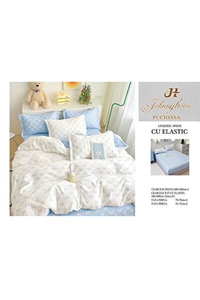 Inovius 6 τεμαχίων πολυτελές σετ ελαστικών κλινοσκεπασμάτων Johnny Home Pucio...