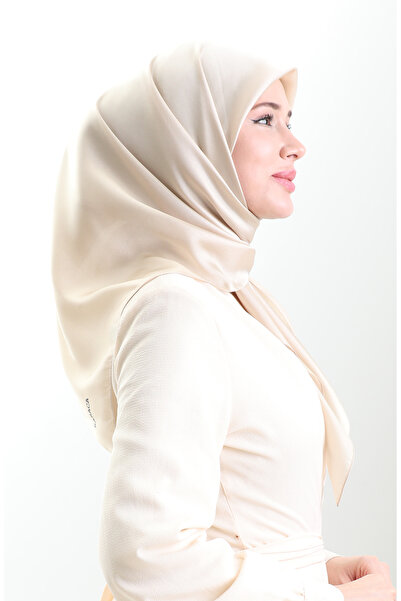 sefamerve Karaca Crystal Scarf 82022-16 Light Gold