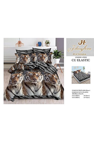 Inovius Κλινοσκεπάσματα με ελαστικό 6 τεμάχια Luxury Johnny Home Pucioasa DSI...