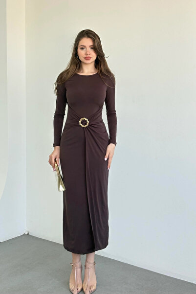 Look Kadıköy Meloni Sandy Dress with Accessories