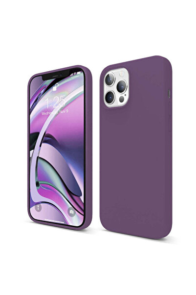 Casey Studios Husa Soft Silicone iPhone 12/12 Pro, Microfibra in Interior, de...