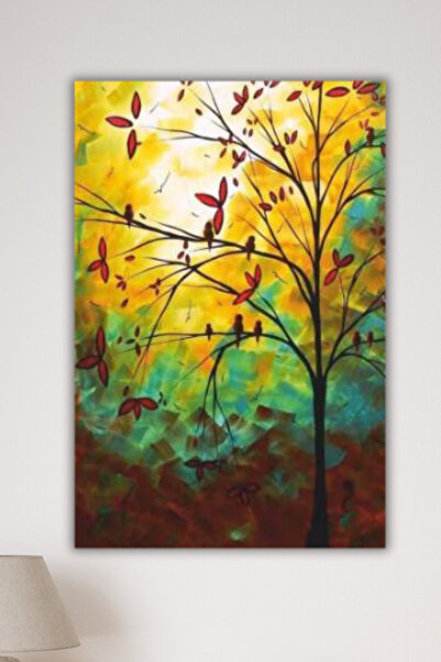 DURUSA Masă retro colorată din MDF |   30x20 cm 3mm MDF Decor de perete cu im...