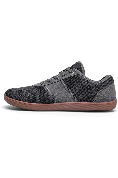 Meik Mangni Mangni barefoot sneakers, unisex, minimalist, dark grey, size 37 EU