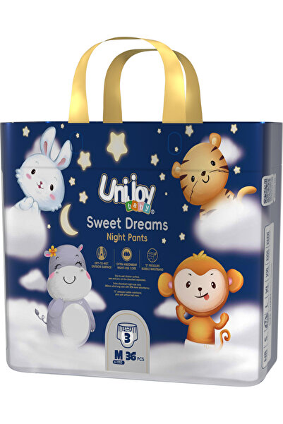 Advanced Health Uni Joy Sweet Dreams Medium Size from 6-11 Kilos Size 3 Number 36 Clothing