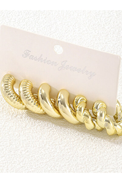 Take Two By Styli Set of 3 - Assorted Circle Earrings