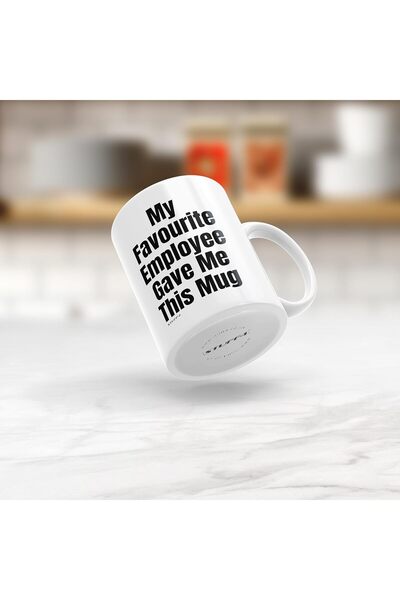 NASAQ Funny Boss Birthday Mug - 'My Favourite Employee' - 11oz Ceramic Dishwasher Safe