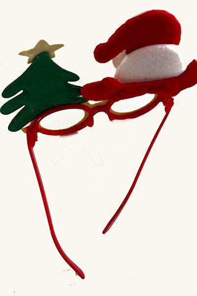 New Obsessions Christmas Tree and Santa Claus Fun Glasses