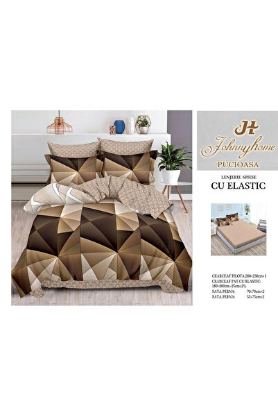 Inovius Bed linen with elastic 6 pieces Luxury Johnny Home Pucioasa DSIPRO130
