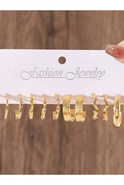 Take Two By Styli Set of 6 - Assorted Circle Earrings