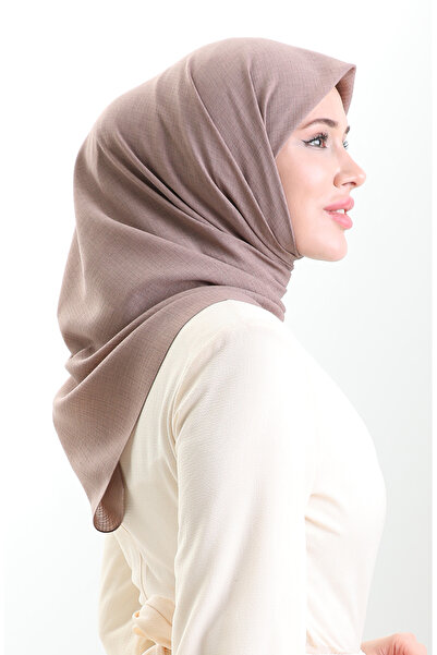 sefamerve Karaca linen scarf 82023-15 light brown
