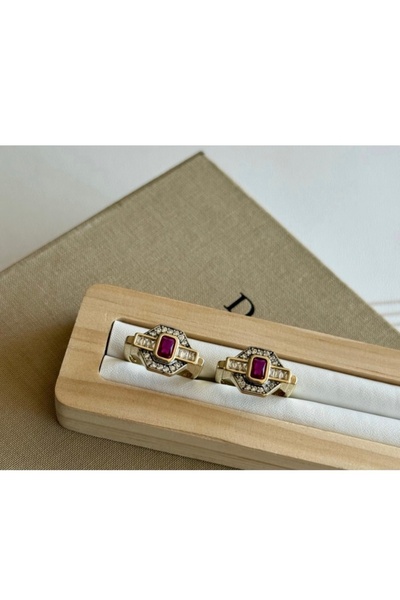 gaila design Fuchsia Stone Juliette Ring
