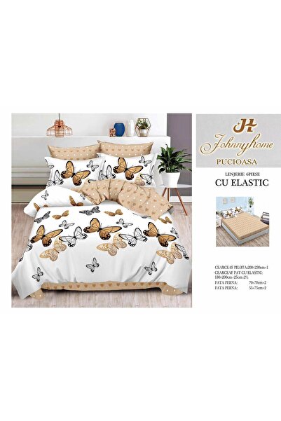 Inovius Bed linen with elastic 6 pieces Luxury Johnny Home Pucioasa DSIPRO139