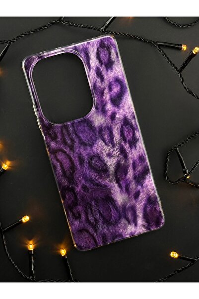 Enes Elektronik حافظة متوافقة مع هاتف Xiaomi Redmi Note 13 Pro 4G بنمط الفهد ...