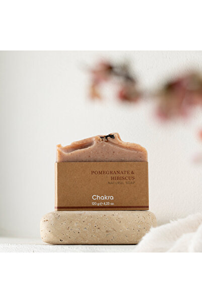 Chakra Natural Soap - Pomegranate & Hibiscus 120 G STANDART