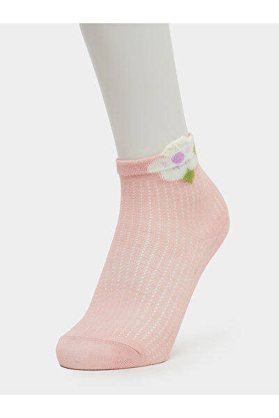 Styli Pack of 5 - Girls Flower Pattern Socks
