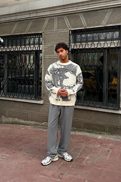 Flaw Wear Πουλόβερ με σχέδιο αυτοδημιουργίας