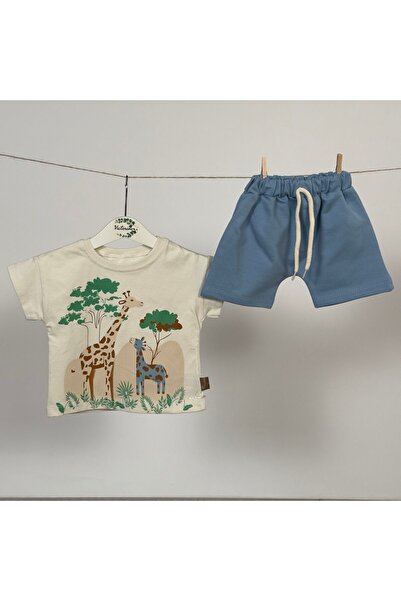 Victorino Compleu maneca scurta cu girafa