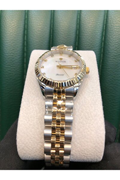 Wainer Swiss Made Women's Wristwatch with Diamonds
