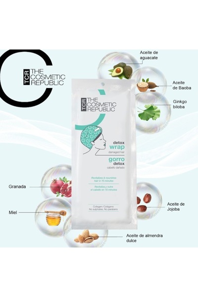 The Cosmetic Republic Masca regeneratoare Detox Wrap