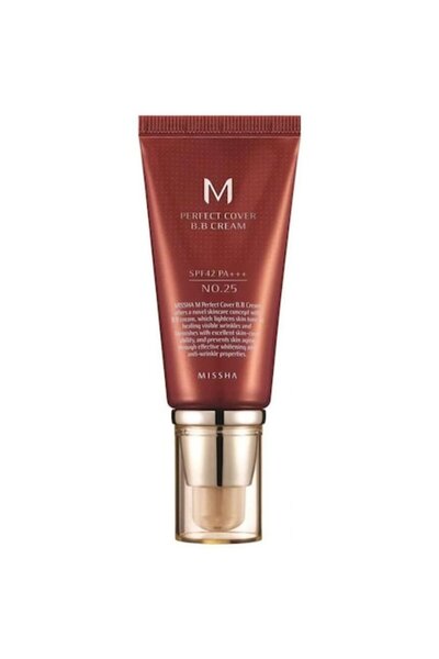 Missha Cremă BB Perfect Cover SPF42/PA+++ nr. 25 Bej Cald, 50 ml