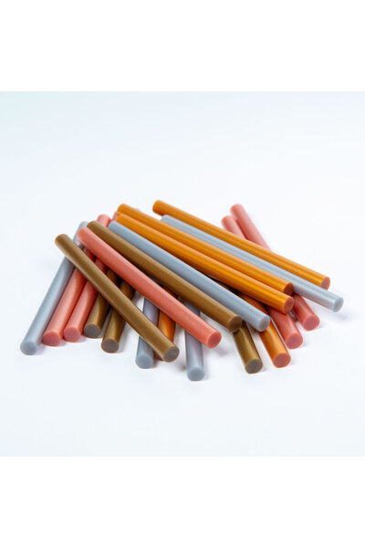 Alista Home Baton termoadeziv -7 x 100 mm - coloare metalica - 10 buc/pachet