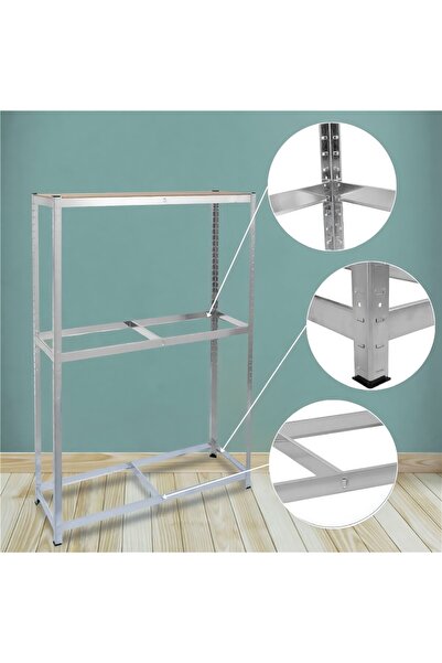 CED AUTO TRADE Metal tire storage rack - 180 x 120 x 40 cm