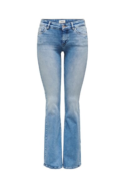 ONLY Flared fit Jeans ONLBLUSH Niedrige Taille Ausgestellt Jeans