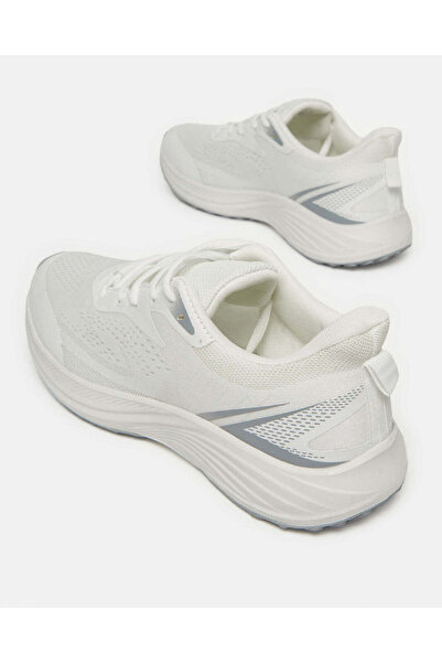 REDTAG Men White Material Block Sneaker