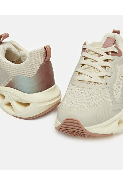 REDTAG Women Grey Lace Up Sneakers