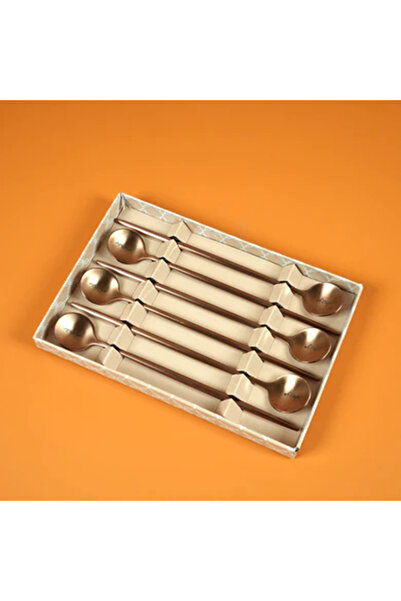 DIVA LADY Diva Lady Long Spoon Set – 6 Luxurious Stainless Steel Spoons with a Stylish Modern Design