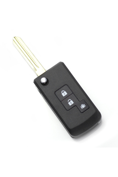 OEM Nissan - Carcasa cheie tip briceag 2+1 butoane (modificat)