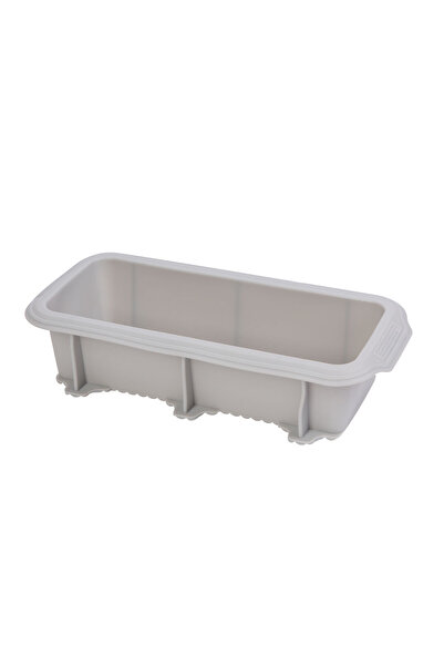 CED AUTO TRADE Silicone baking dish - gray - 27.5 x 12.5 x 6.2 cm