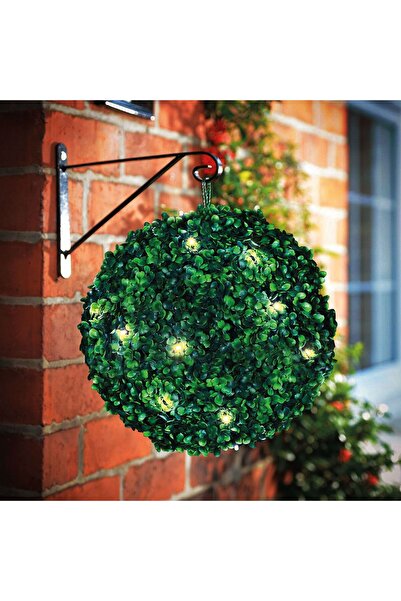 Alista Home Decor solar - planta suspendabila - 25 cm - 20 LED alb cald