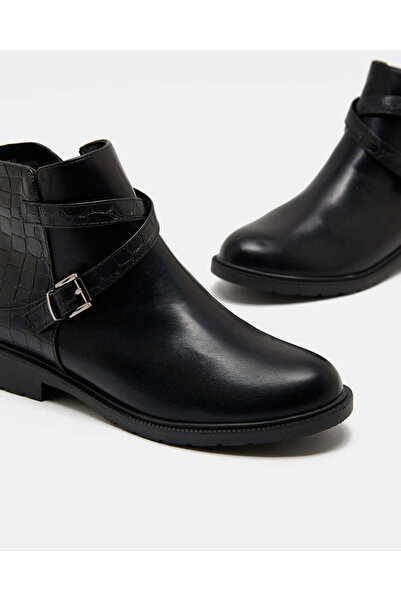 REDTAG Women Black Chelsea Boot