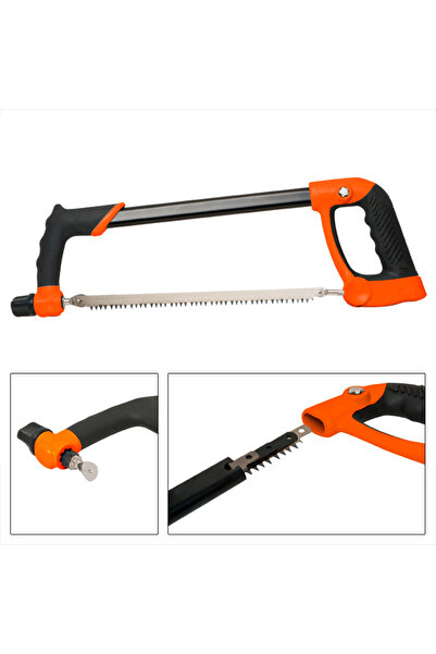 CED AUTO TRADE Πριόνι γενικής χρήσης με 4 λεπίδες - 30 cm