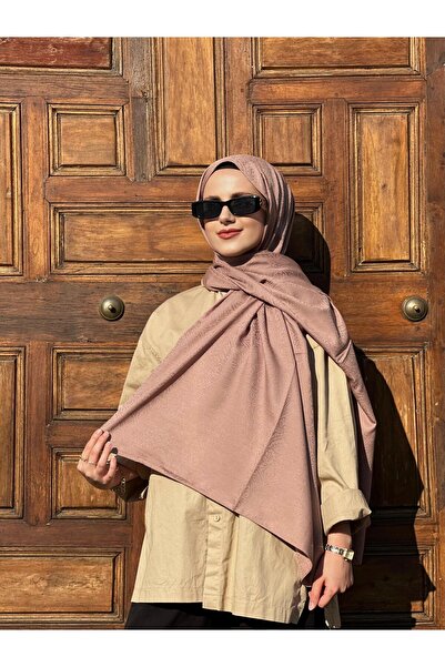 GRAZELLA Premium Pattern Silky Jacquard Shawl