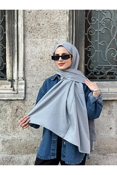 GRAZELLA Premium Pattern Silky Jacquard Shawl