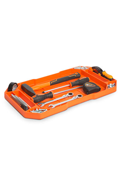 CED AUTO TRADE HANDY - Rubber tray for tools, with compartments and handle - 53 x 29.5 x 3.5 cm