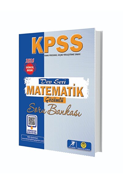 tasarı eğitim yayınları KPSS MATEMATİK ÇÖZÜMLÜ SORU BANKASI