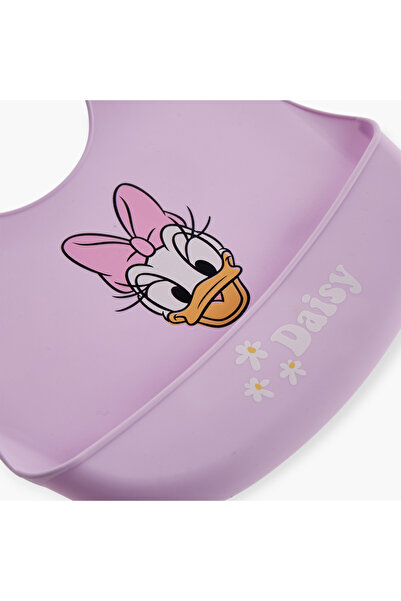 Disney Daisy Duck Print Silicone Bib