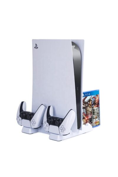 Dobe Multifunctional Vertical Stand for PlayStation 5 (White)