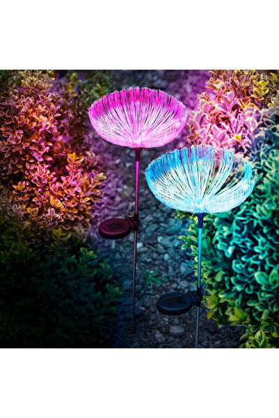 Alista Home Lampa solara meduza cu fibra optica - 80 cm - LED color