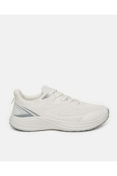 REDTAG Men White Material Block Sneaker