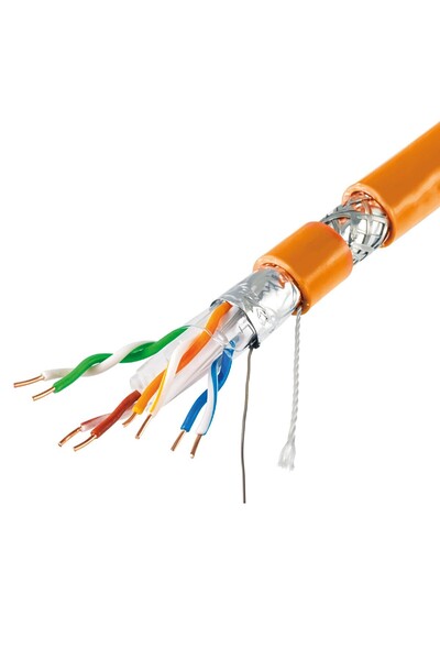 Alista Home Set of 500 pieces SFTP network cable wall Cat.6A (500 m) BC – 4P ...