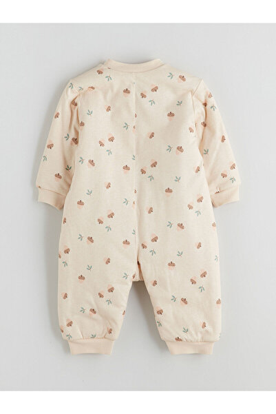 LC Waikiki 2.5 Tog Bisiklet Yaka Uzun Kollu Kız Bebek Tulum