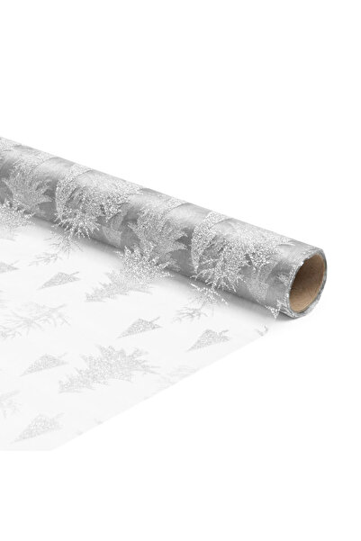 CED AUTO TRADE Christmas placemat - white - 180 x 28 cm