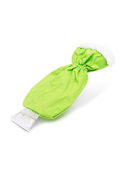 OEM Racleta pentru gheata, cu manusa impermeabila, captusita, verde